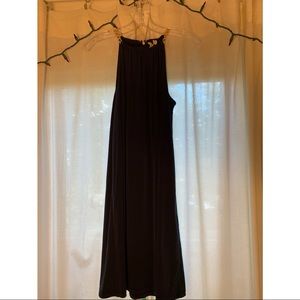 True Navy (poor lighting) dress with gold chain. Size small. Micheal Kors brand.